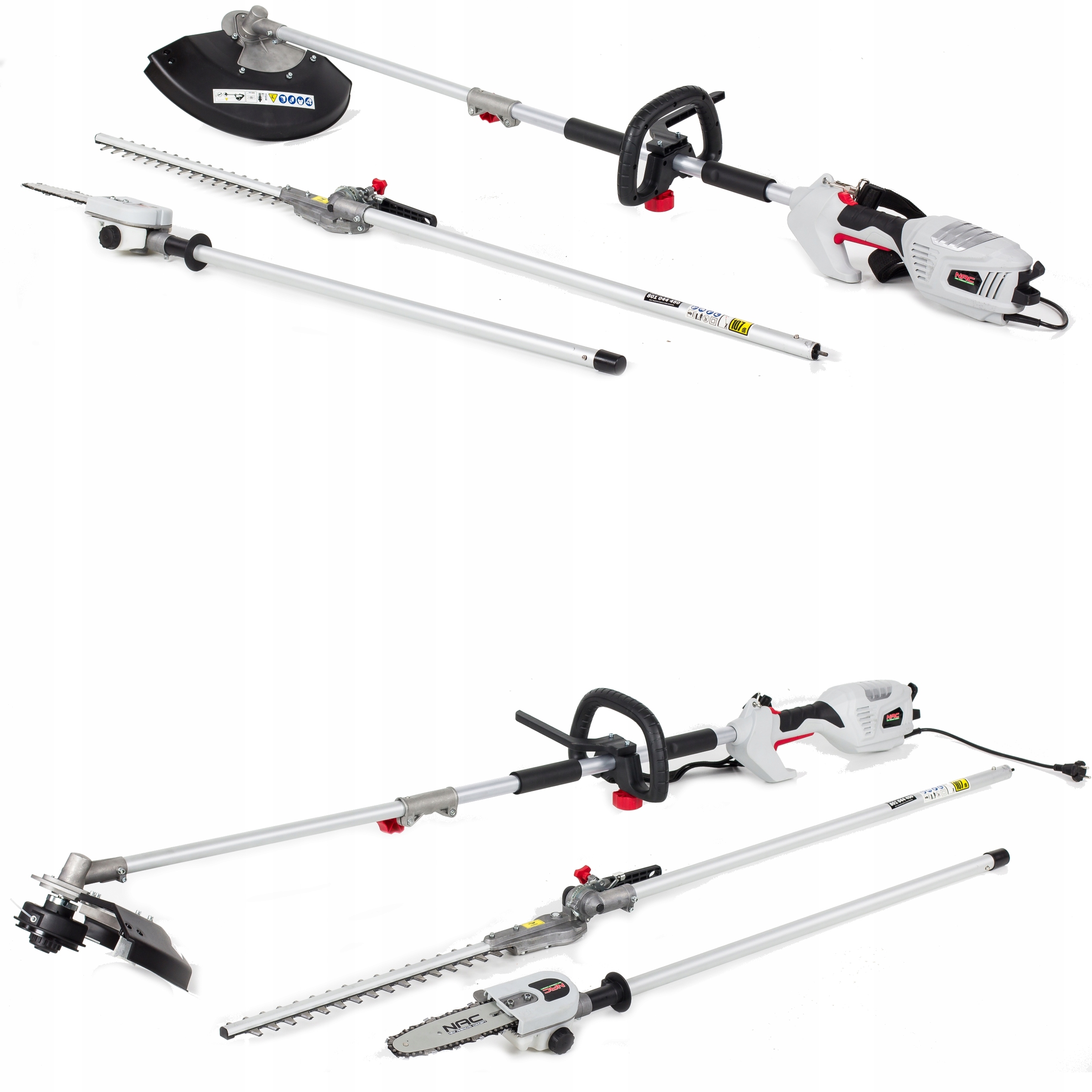 Multifunkčné Zariadenie Nac Nožnice Na Živý Plot Reťazová Píla Kosa 900W