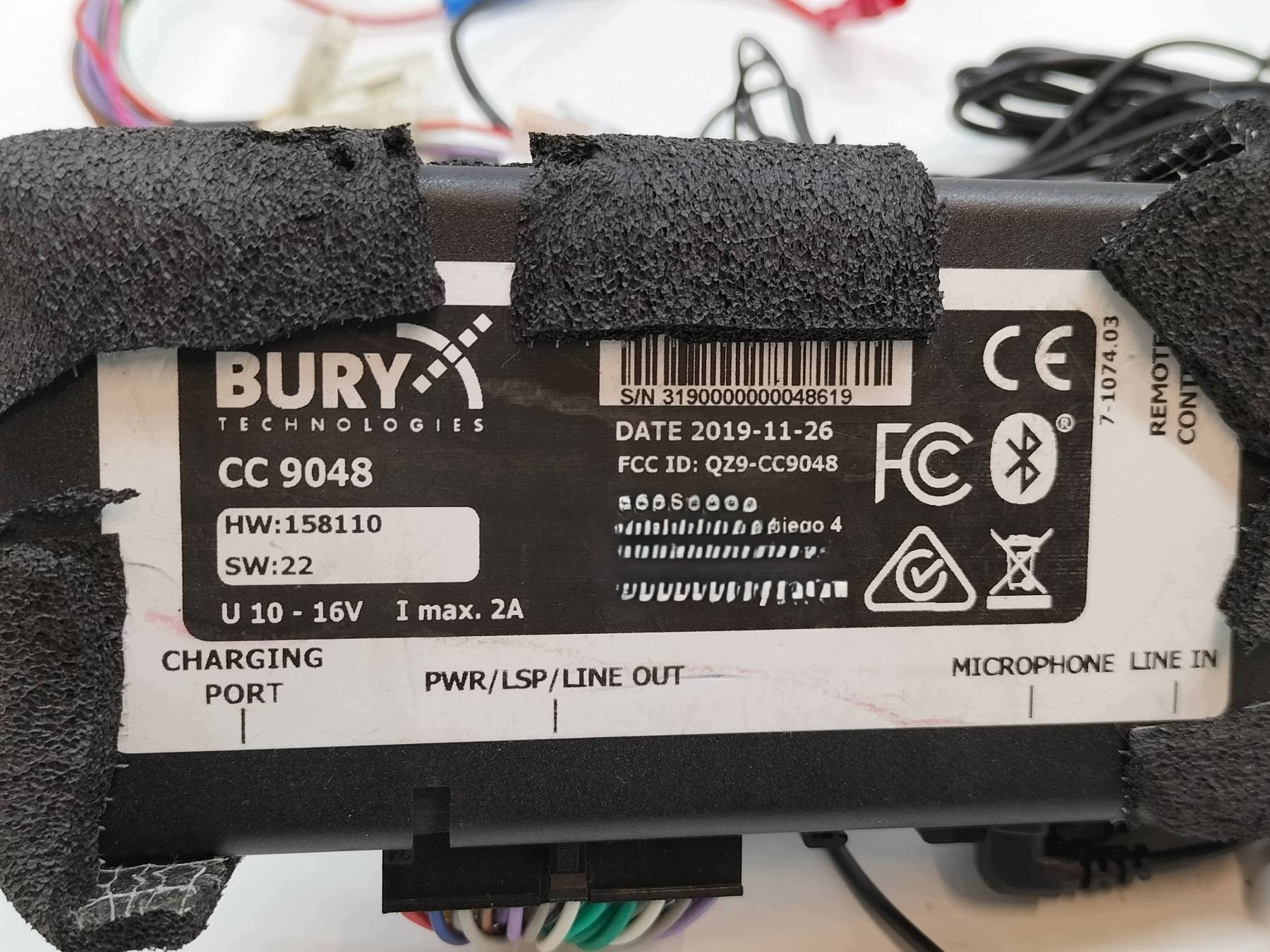 module montage GLOSNOMOWIOACY QZ9-CC9048 BURY Opel Astra IV (2009- 2020 ) J
