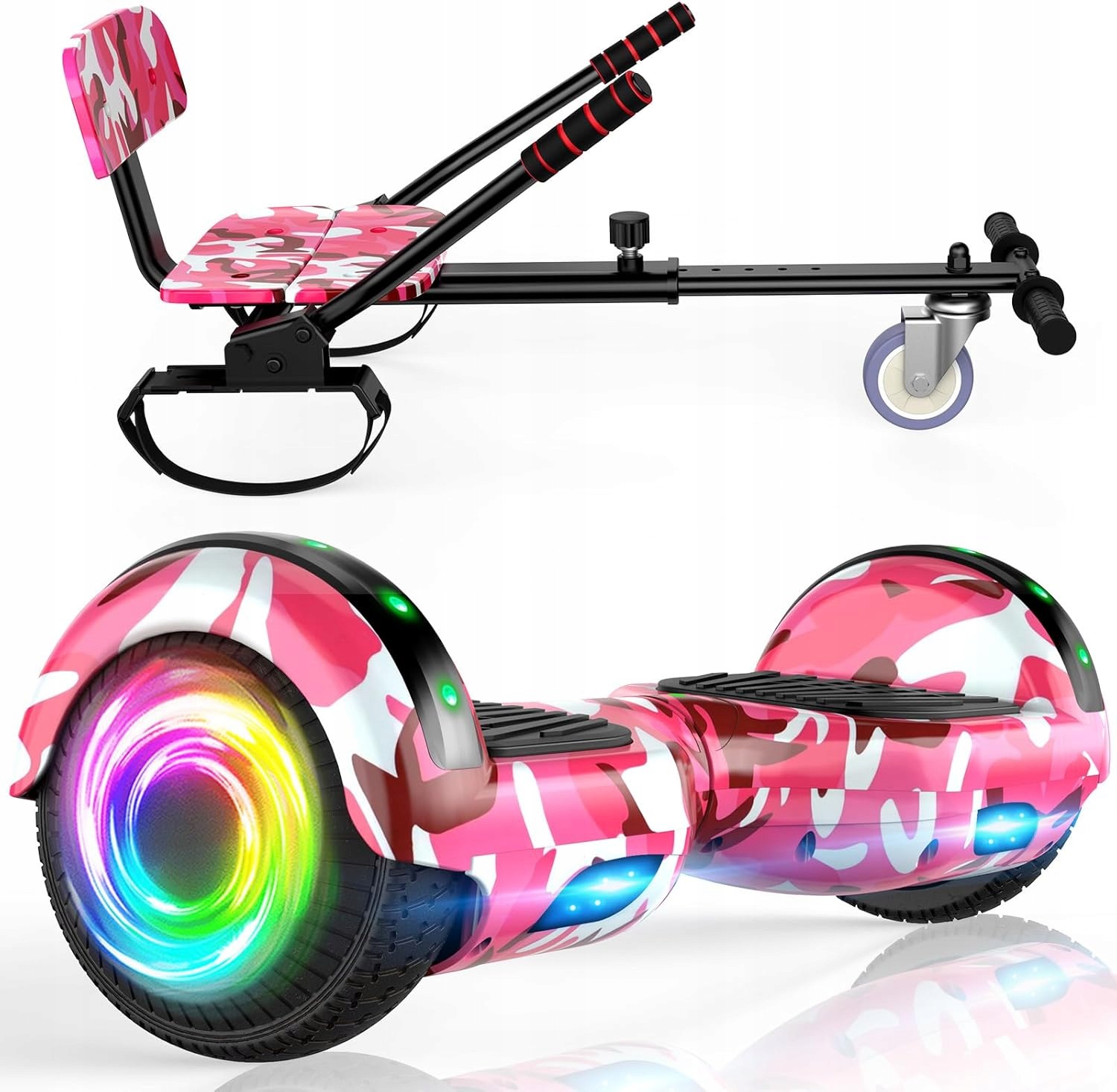 Deskorolka Elektryczna Rcb Hoverboard 6,5" Hoverkart Zestaw dla Dzieci