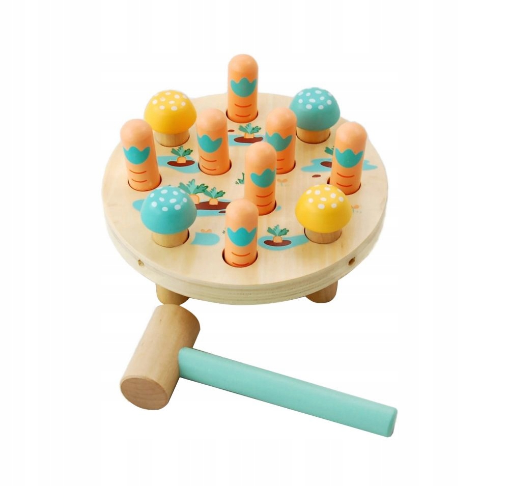 

Adam Toys Przebijanka wbijanka Marchewkowe pole