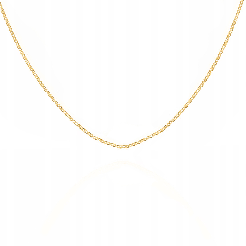 Pozlacený náhrdelník řetízek stříbro PR.925 46-50 cm