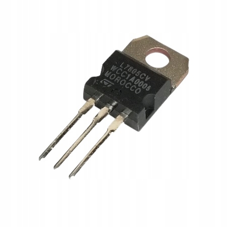 L7805CV stabilizator 5V, 1,5A, TO220, Stm 4szt
