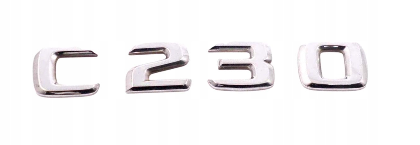 Mercedes C-kl W203 W204 Clk W208 W209 Emblém zadné klapky C230