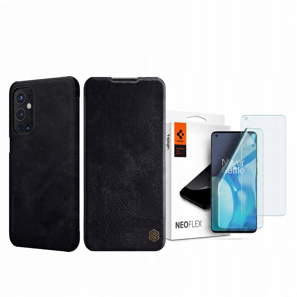 

Nillkin Etui Do Oneplus 9 Pro + 2X Folia Spigen