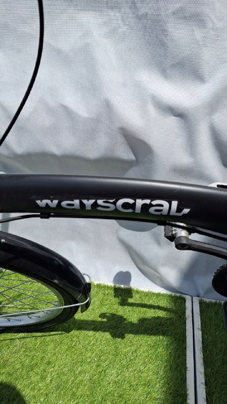 Rower składany Wayscal Takeway 100, 20" czarny Marka German