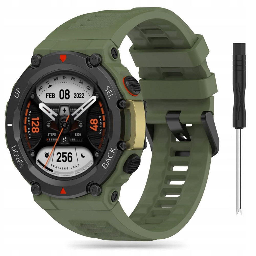 

Sportowy Gumowy Pasek Do Na Xiaomi Amazfit T-rex 2