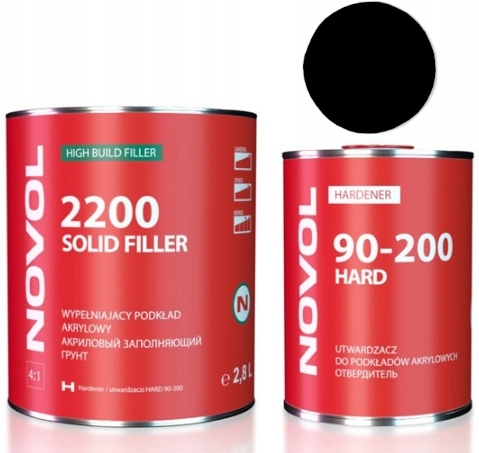 NOVOL SOLID FILLER 2200 АКРИЛОВЫЙ ПРАЙМЕР ШАРМ 3,5 Л