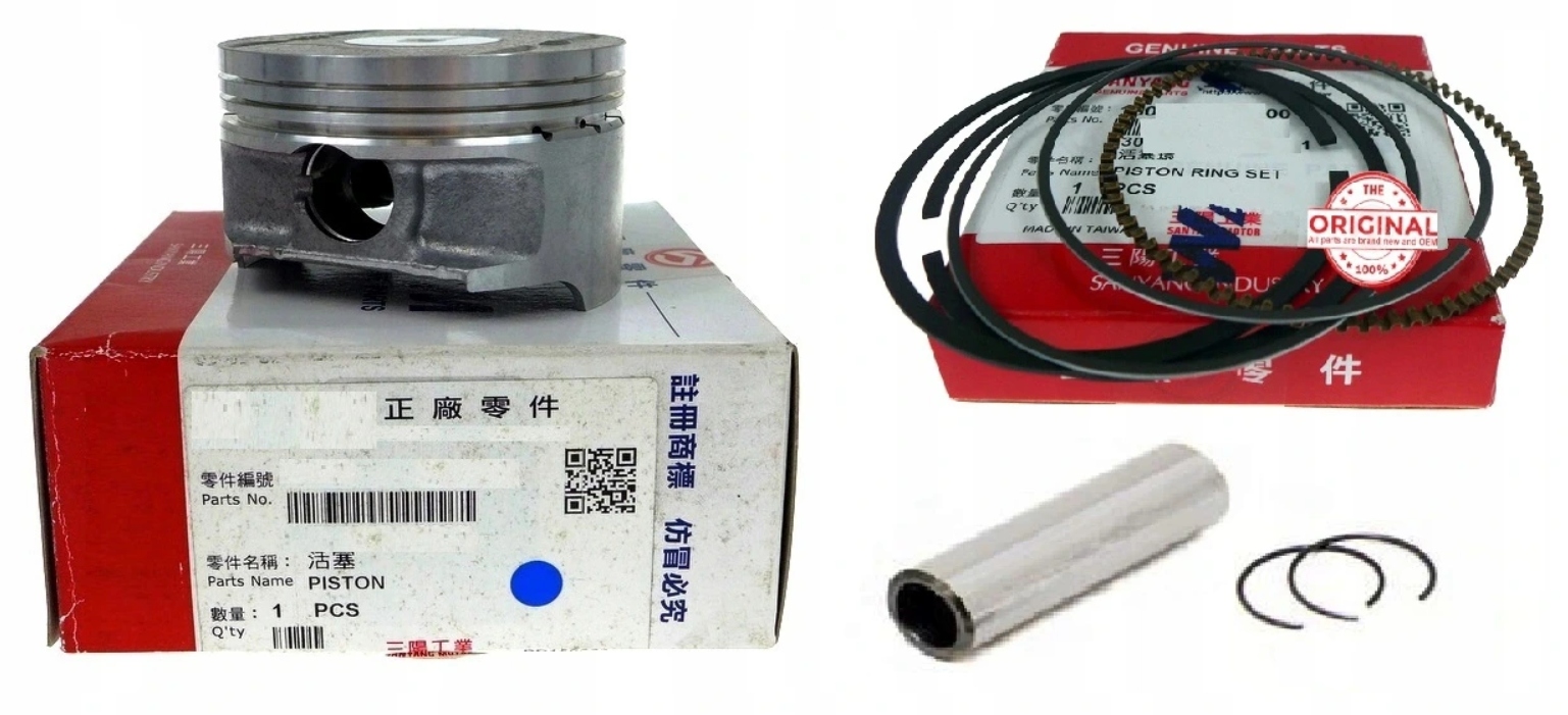 ZESTAW TŁOK + PIERŚCIENIE TGB Blade Target 325cc