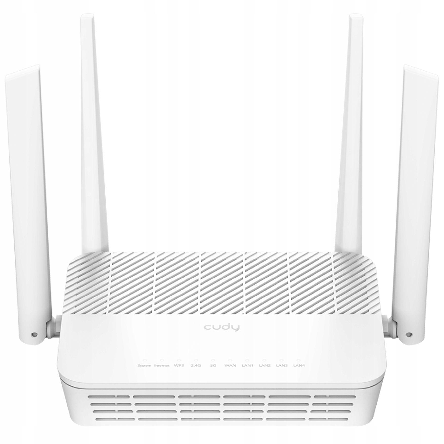 Router WR3000S Wi-Fi 6 2.4 GHz, 5 GHz 574 Mb/s 2402 Mb/s Cudy
