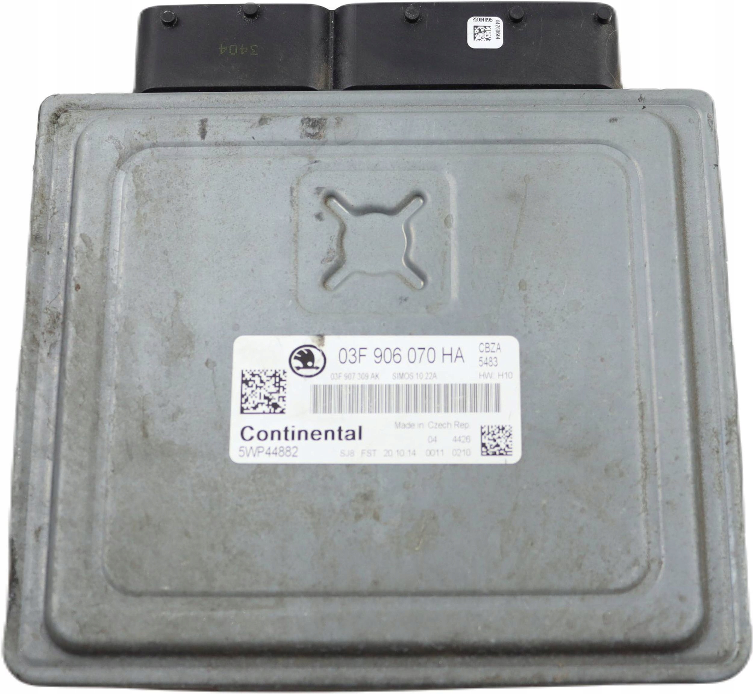 SKODA RAPID computer control unit of the engine 1.2 TSI 03F906070HA 5WP44882