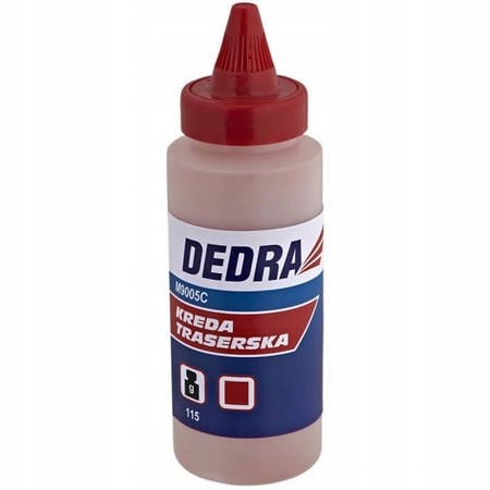Kreda traserska Dedra M9005C czerwona 115g EAN (GTIN) 5902628990532