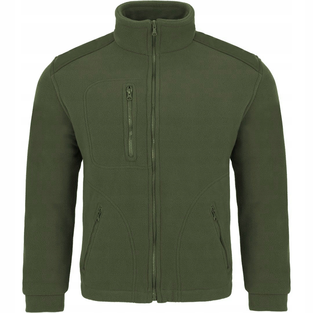 Bluza męska rozpinana bez kaptura Khaki r. M
