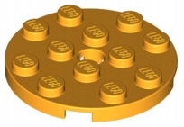 

Lego Płytka 4x4 Okrągła J. Pomarańcz 60474/6115115