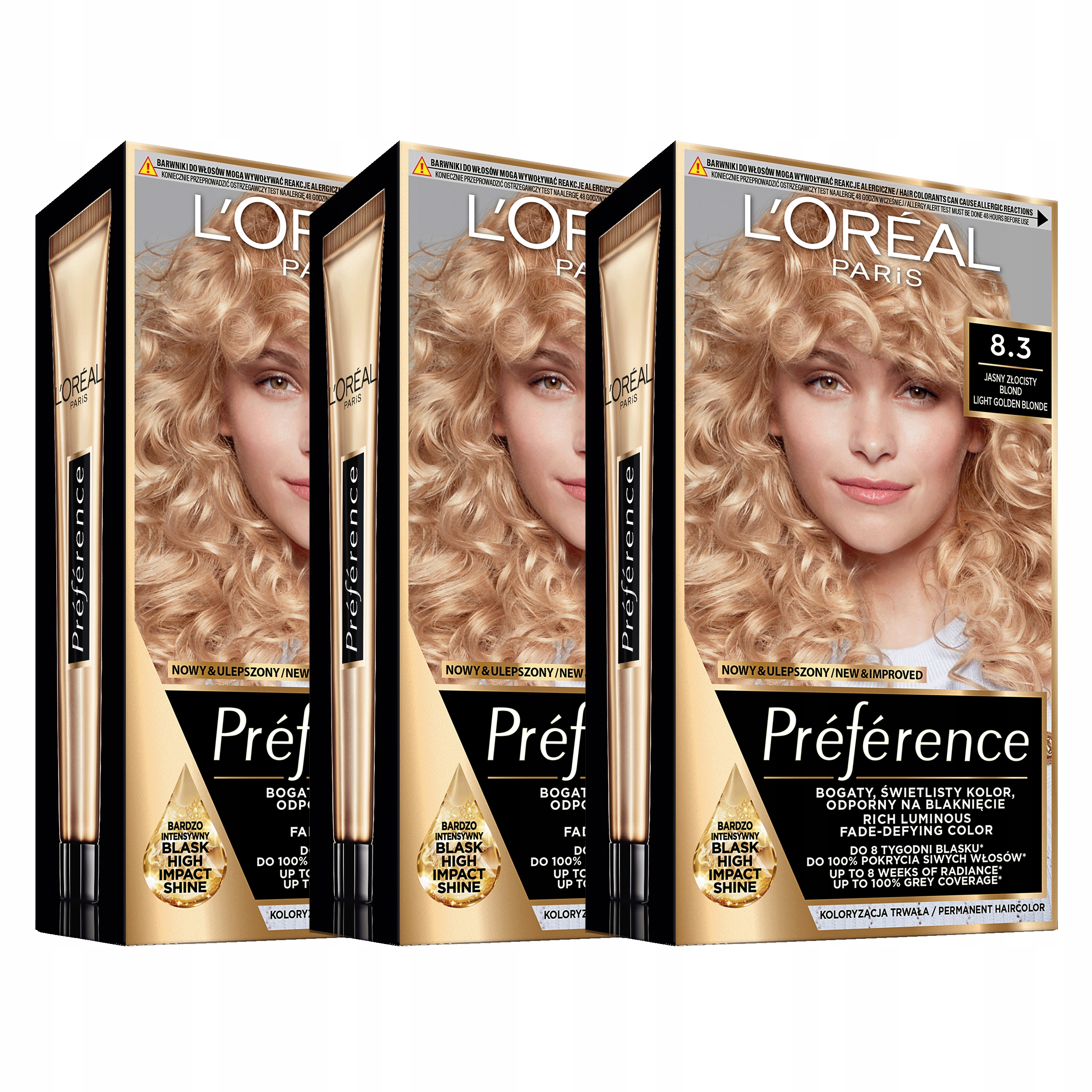 Paris Préférence 7.3 Golden Blonde złocisty blond