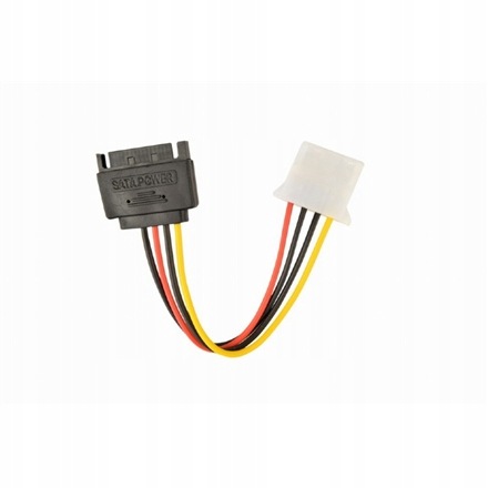 Gembird Cc-sata-ps-m Adapter zasilania 4-pinowe zasilanie wewnętrzne