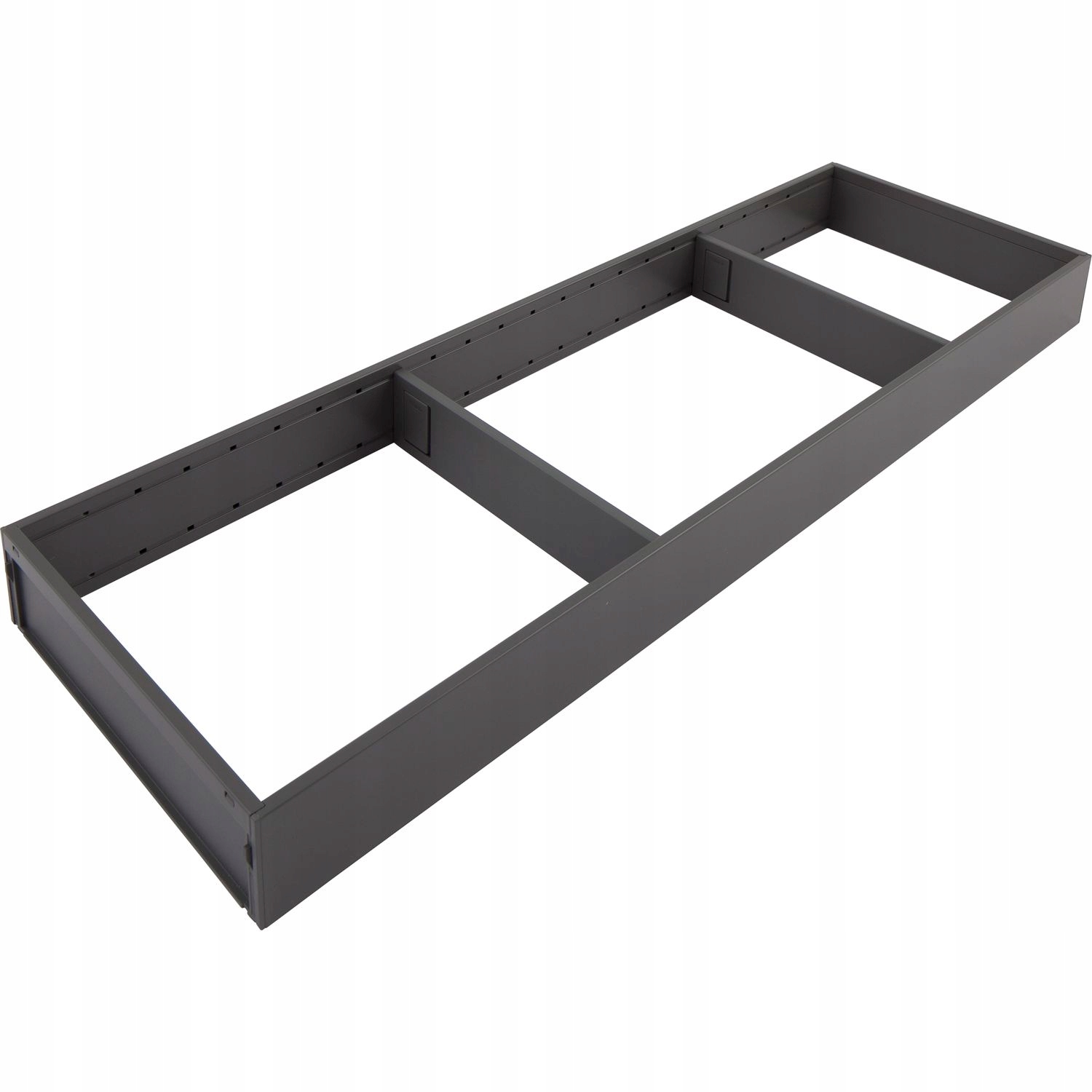 BLUZC7S600RS2AMBIA-LINE rámečky do zásuvky pro Merivobo, délka 600 mm, šedá matná barva