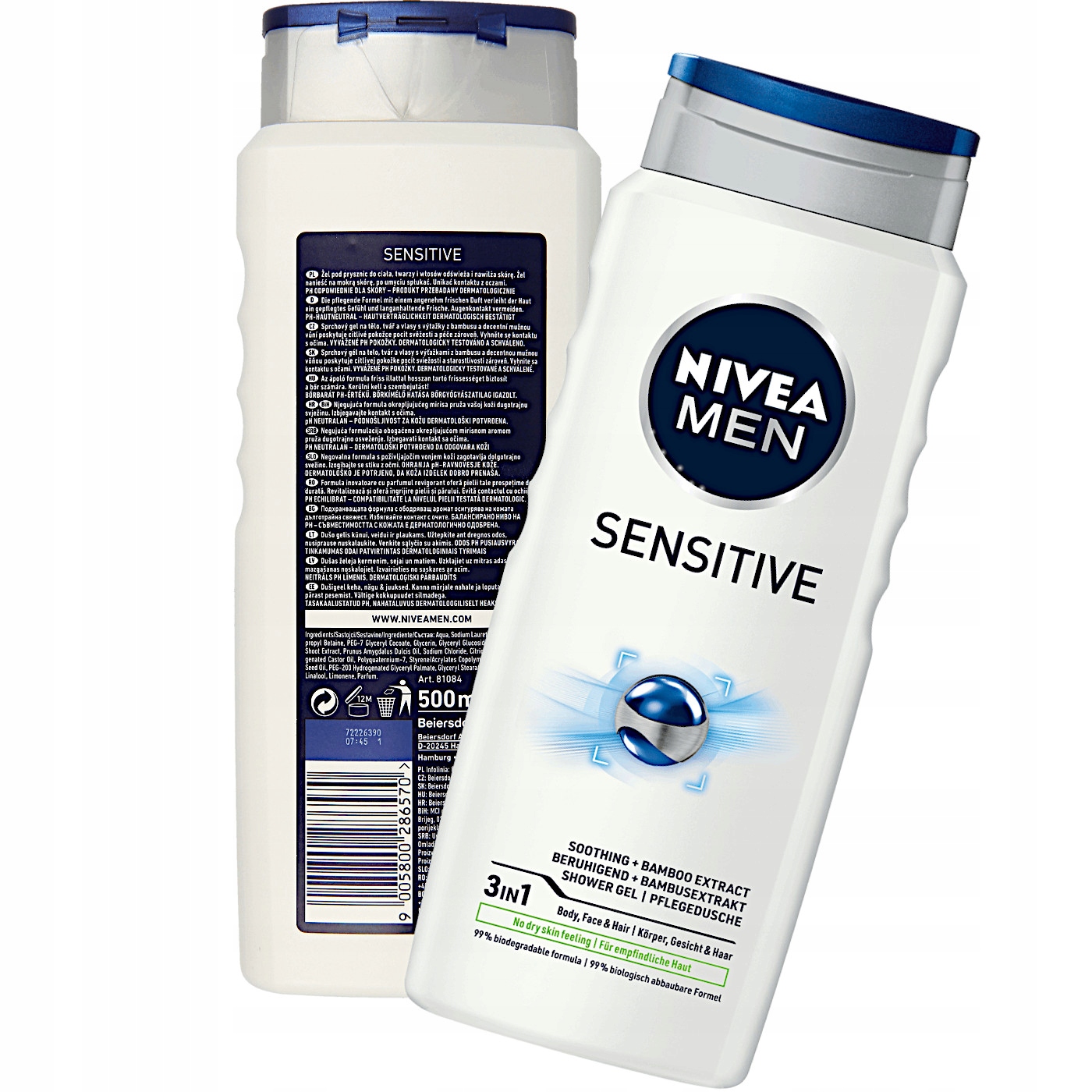 

Nivea Men Żel Pod Prysznic Sensitive łagodzacy