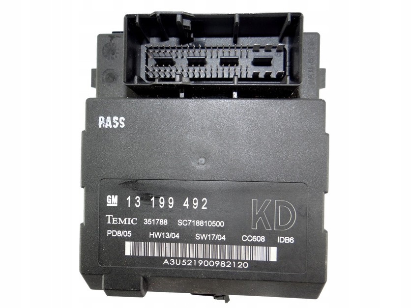 module control unit BSG GM OPEL SIGNUM 13 199 492