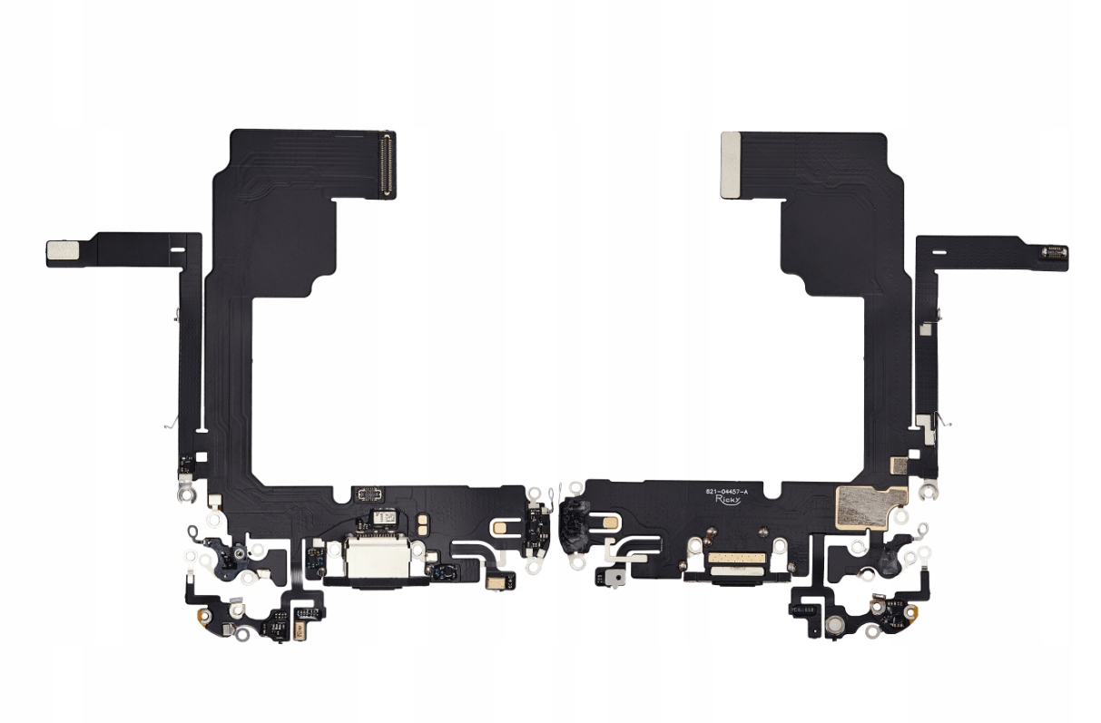 Nabíjecí konektor Usb mikrofon pro Apple iPhone 15 Pro, černý