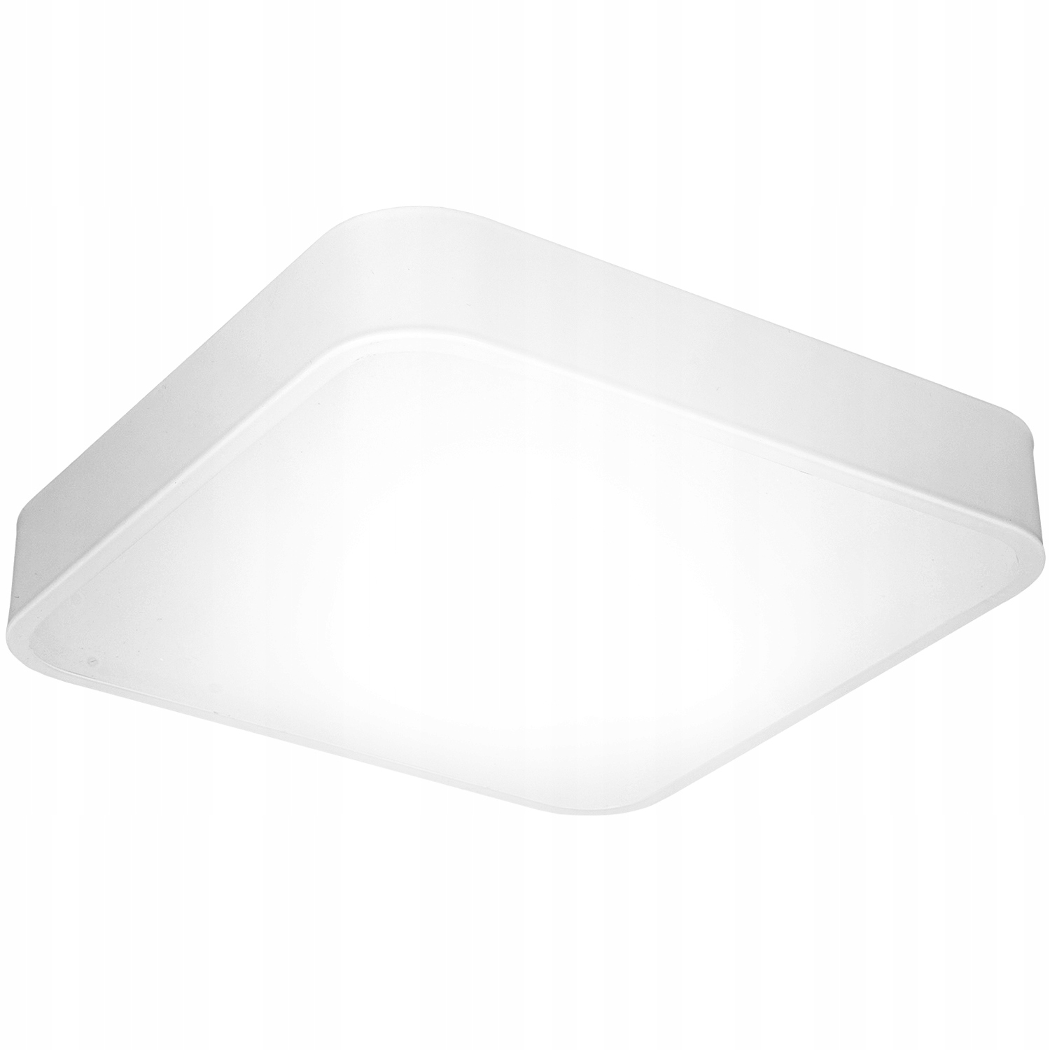 LAMPA SUFITOWA LED biała MAŁA PLAFON natynkowy KWADRAT 30cm Panel 30W