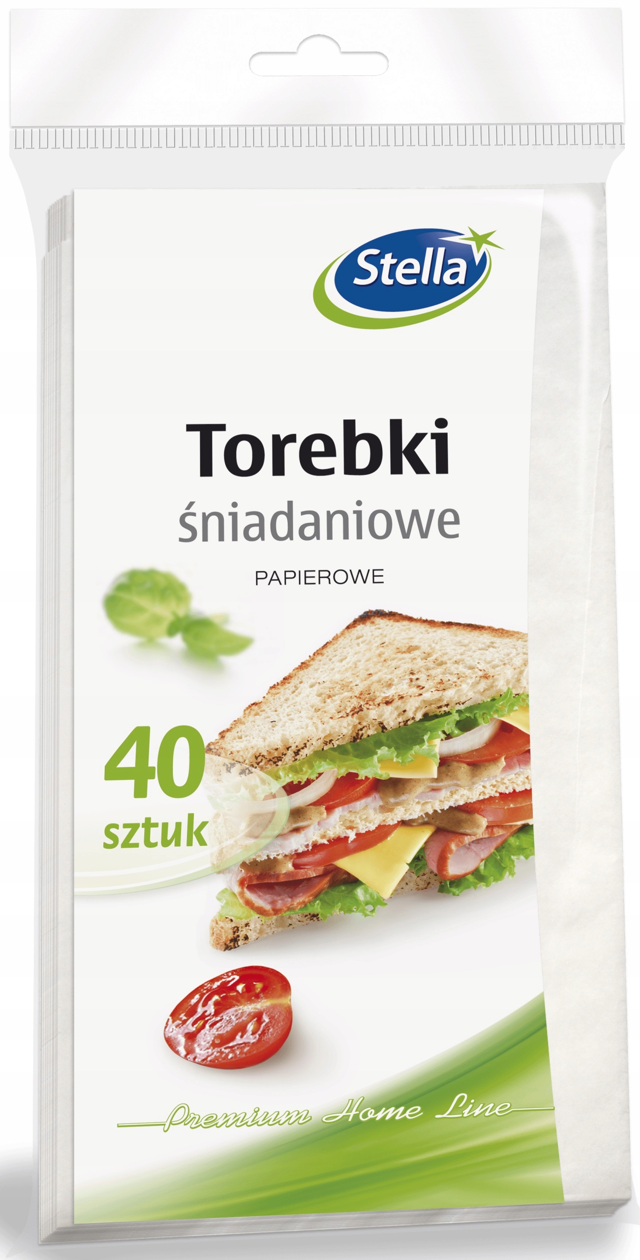 

Stella Torebki Śniadaniowe Papierowe 40szt