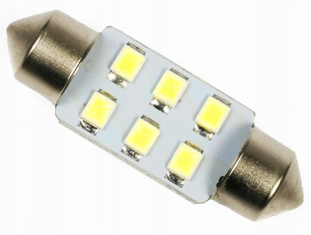 

Żarówka rurkowa 6x Led C5W C10W Smd rurka 39 mm