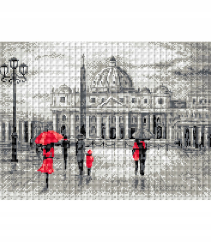 Set Ariadna kanva mulina vyšívací jehla 30x40 8046