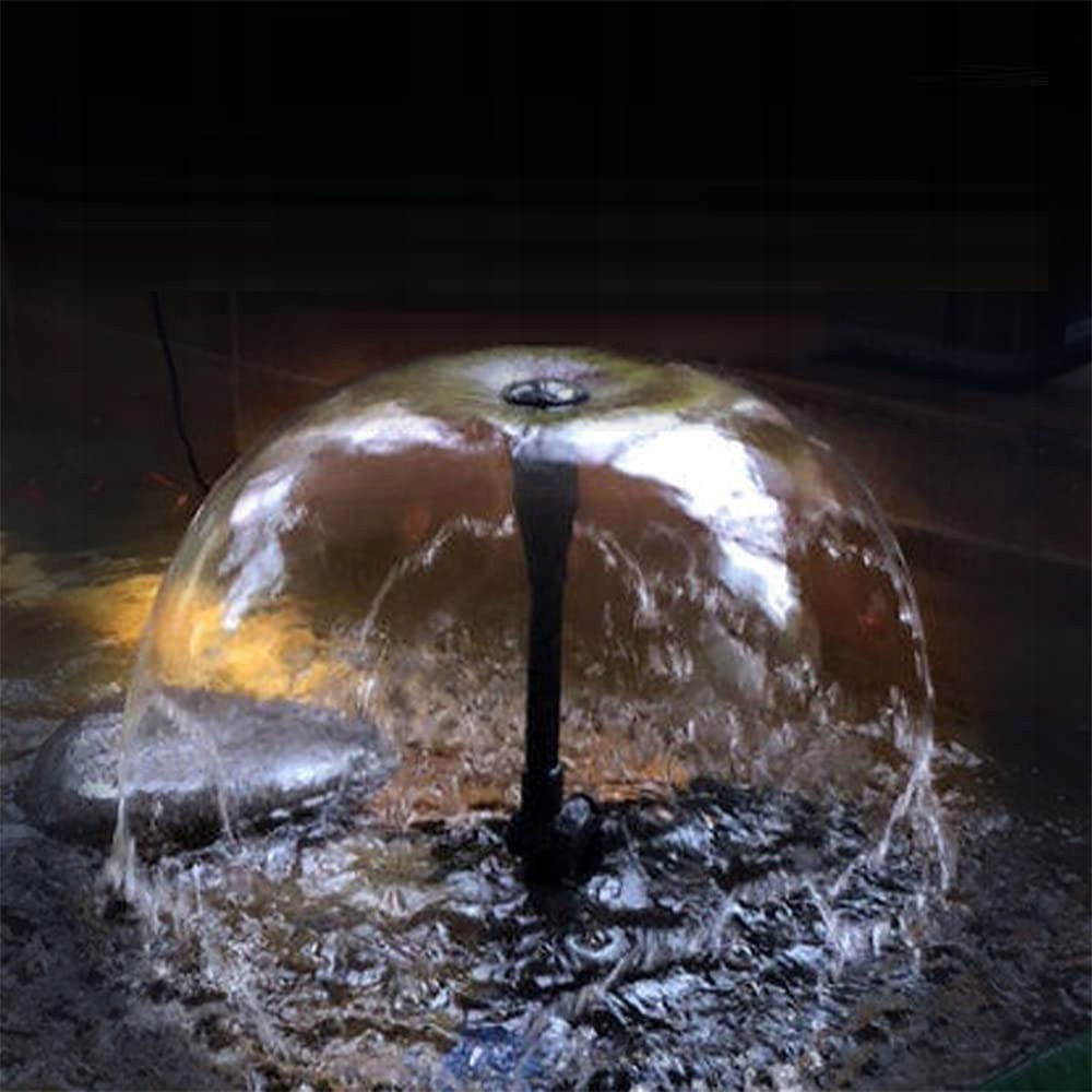 SUNSUN Pompa Fontannowa LED Cicha Do Oczka Wodnego Akwarium 750L/H 15W — miniatura 4