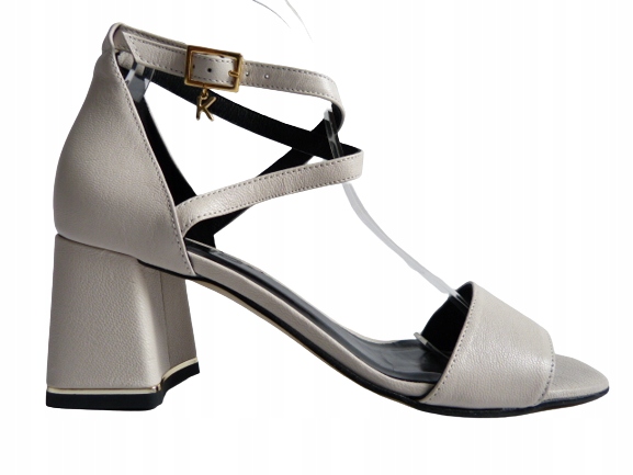 Popel dámské kožené sandály se zapínáním Karino 37