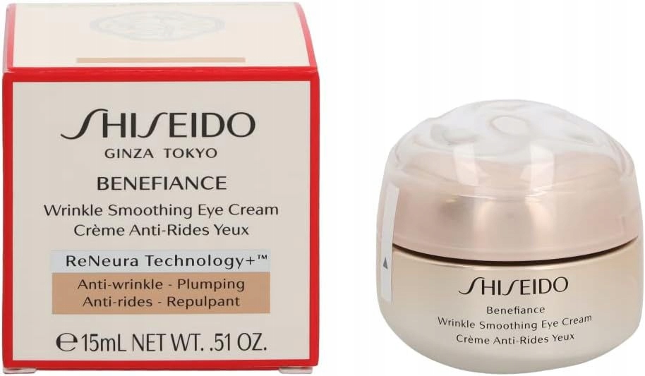 Shiseido Benefiance Vyhlazující Oční Krém Proti Vráskám 15 ML