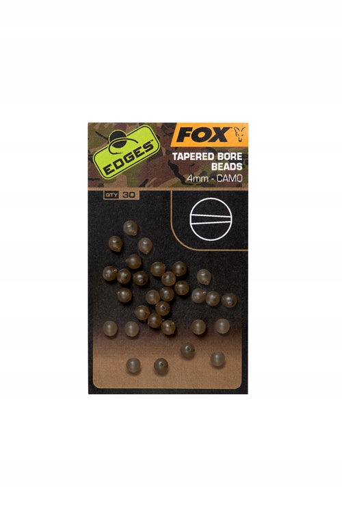 Fox Edges Camo Stopery Tapered Bore Bead 4mm