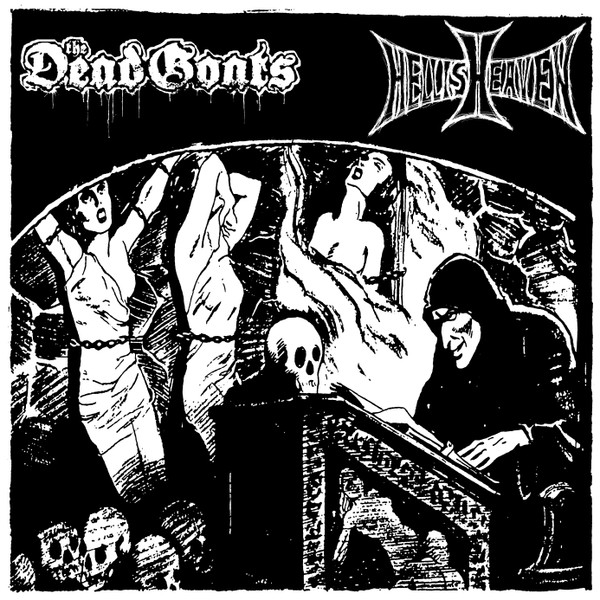 The Dead Goats Hellisheaven Split Ep (Black) Ltd