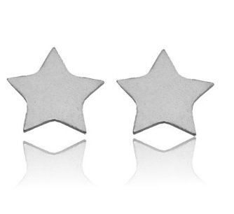 

Kolczyki wkrętki Celebrytki Gwiazdki srebro 925