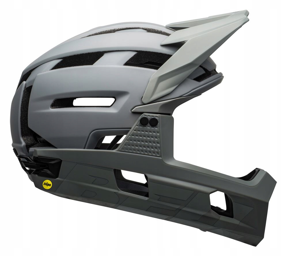 Cyklistická přilba Full Face Bell Air R Mips Spherical Matte Gloss Grays