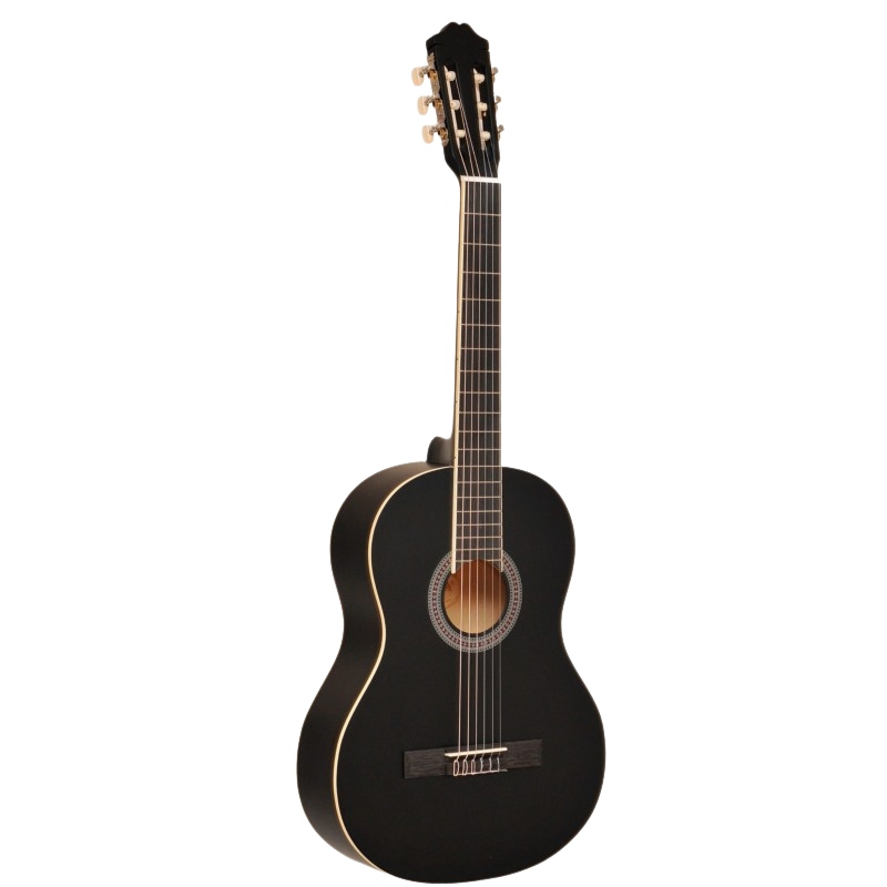 Kytara Klasická Ambra Viva 3/4 Bkmt Černá Matná