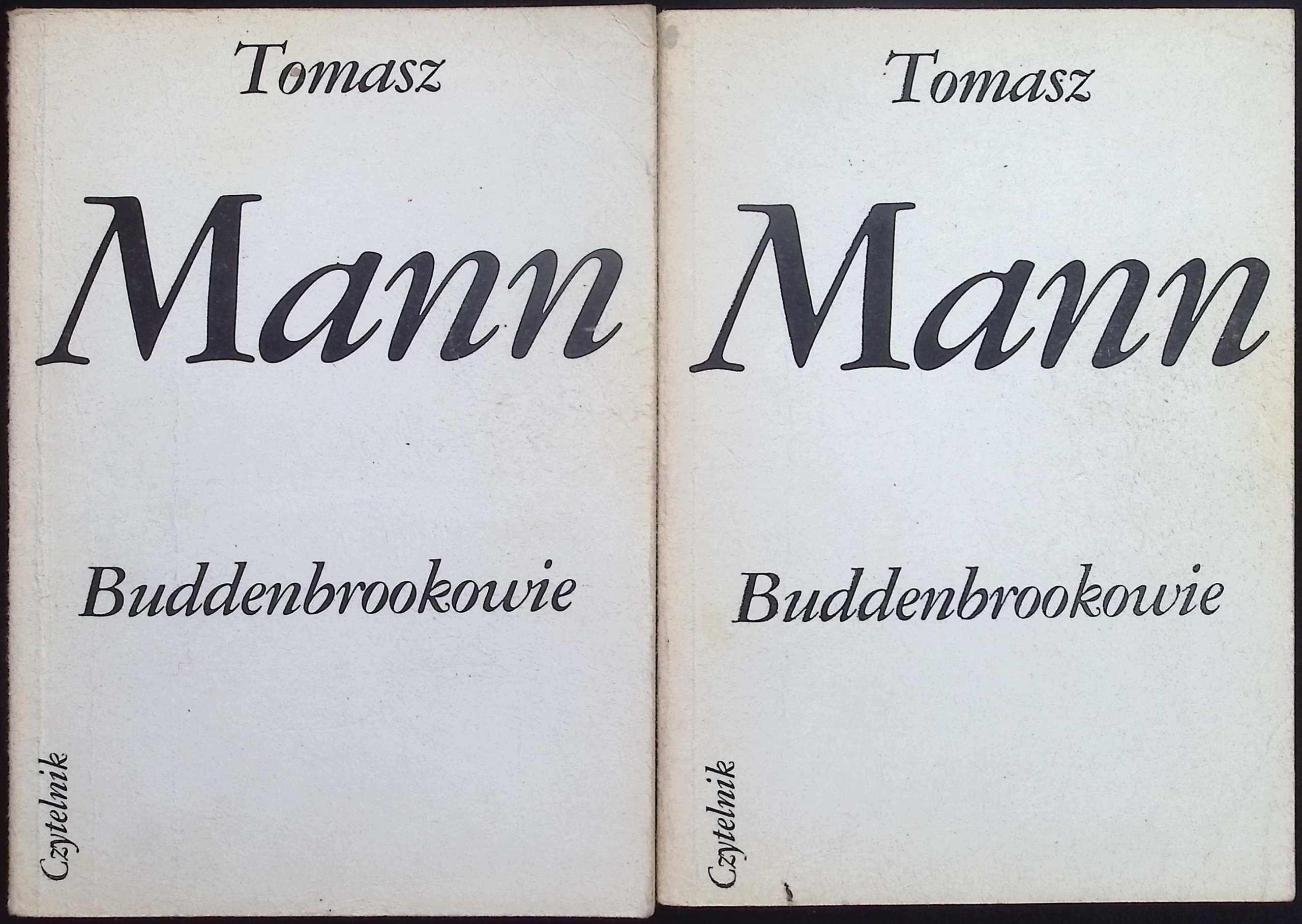 Buddenbrookowie Tomasz Mann tom 1-2