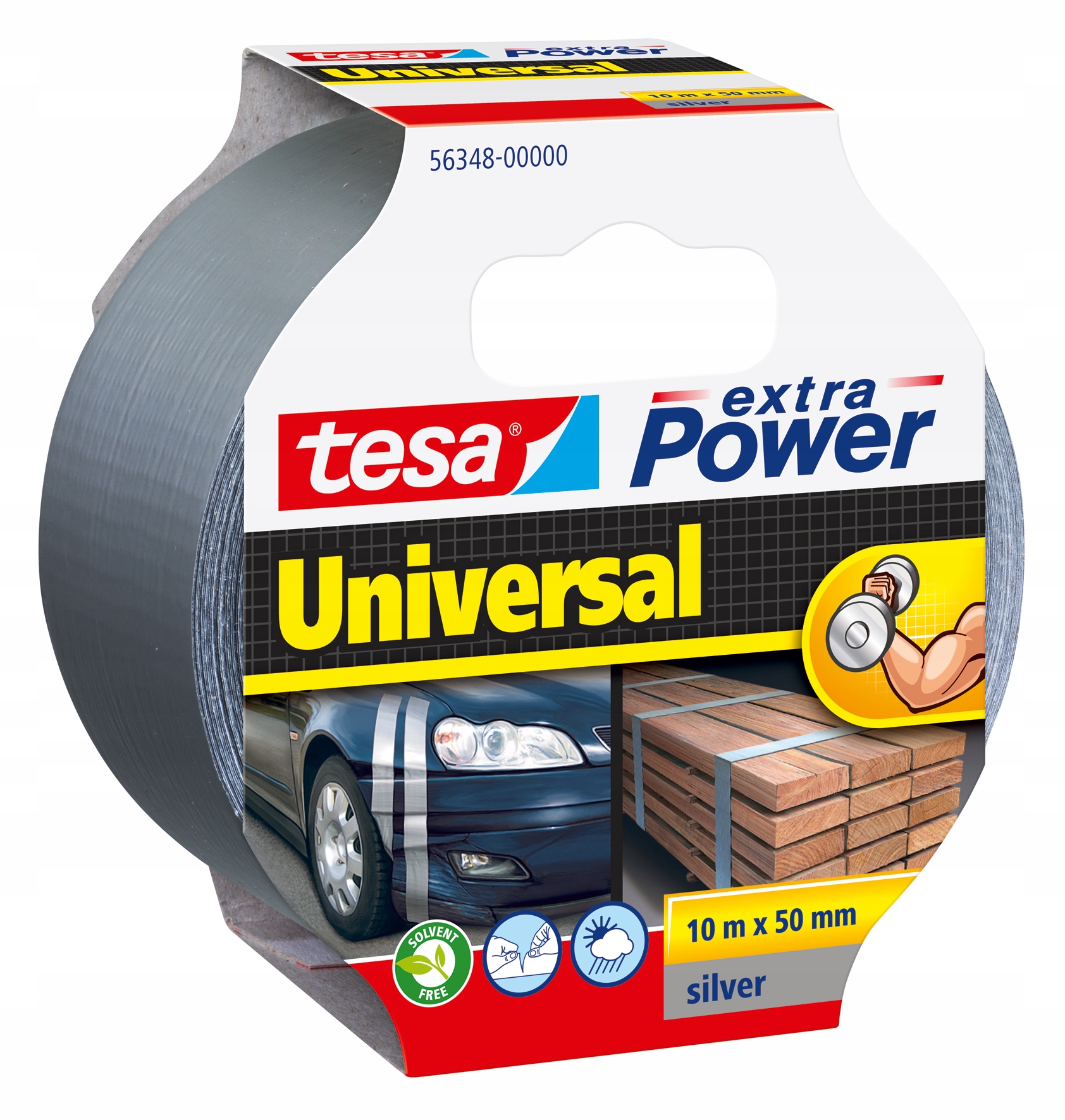 

Taśma naprawcza tesa extraPower srebrna 10m x 50mm