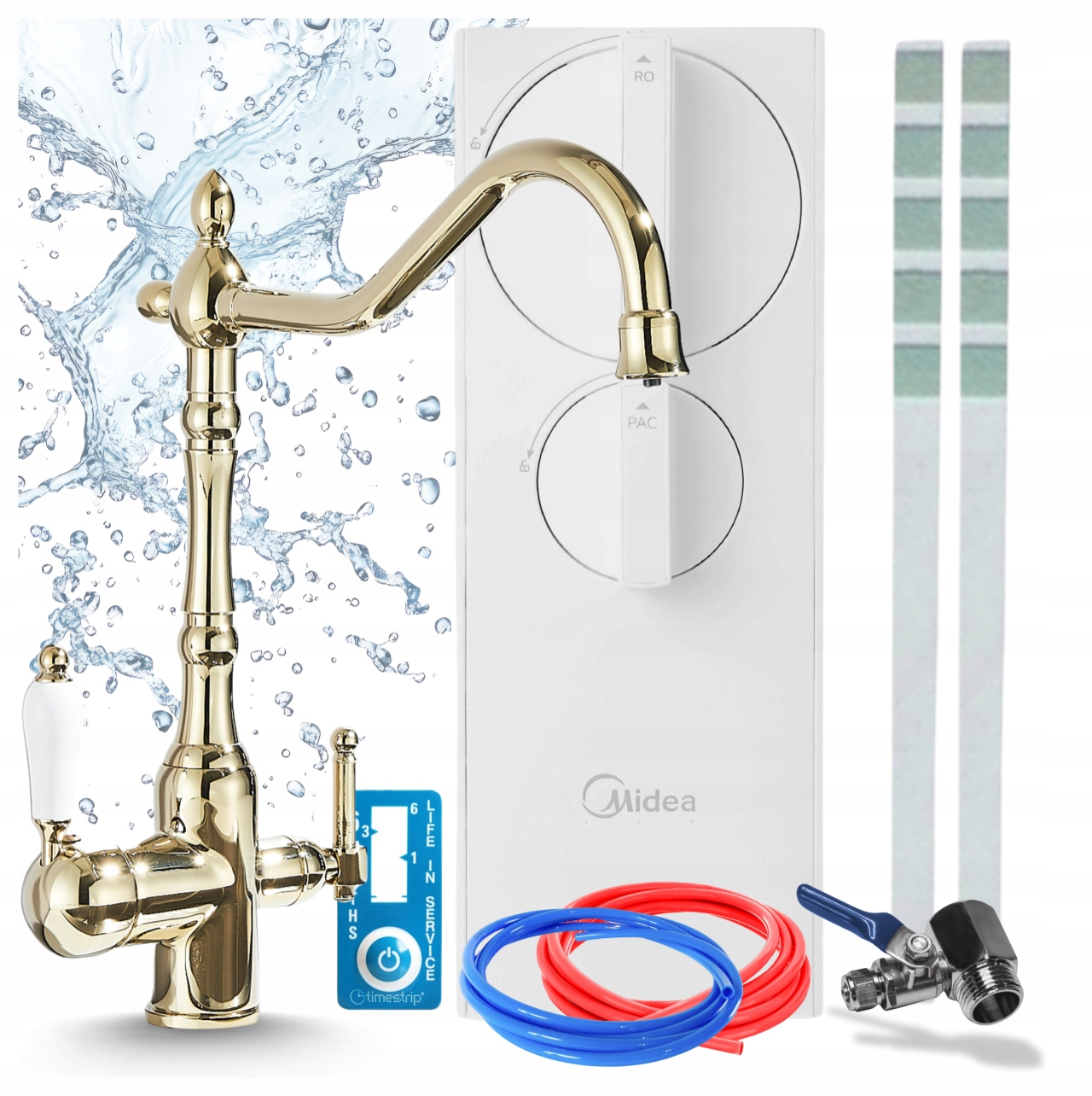 Filtr Na Pitnou Vodu Midea 400GPD Reverzní Osmóza A Kohoutek Pro Vodní Filtr