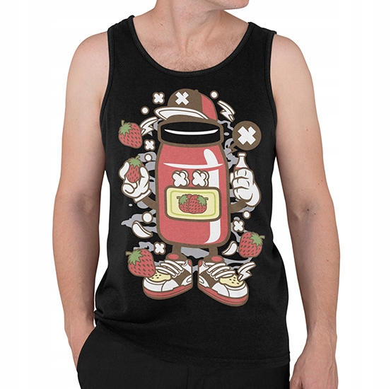 TANK TOP ANIMOWANE STRAWBERRY JAM