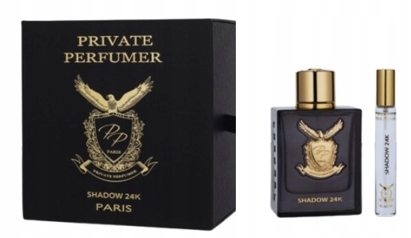 Private Perfumer Shadow 24K Men 100 ml 10 ml pánská parfémovaná voda