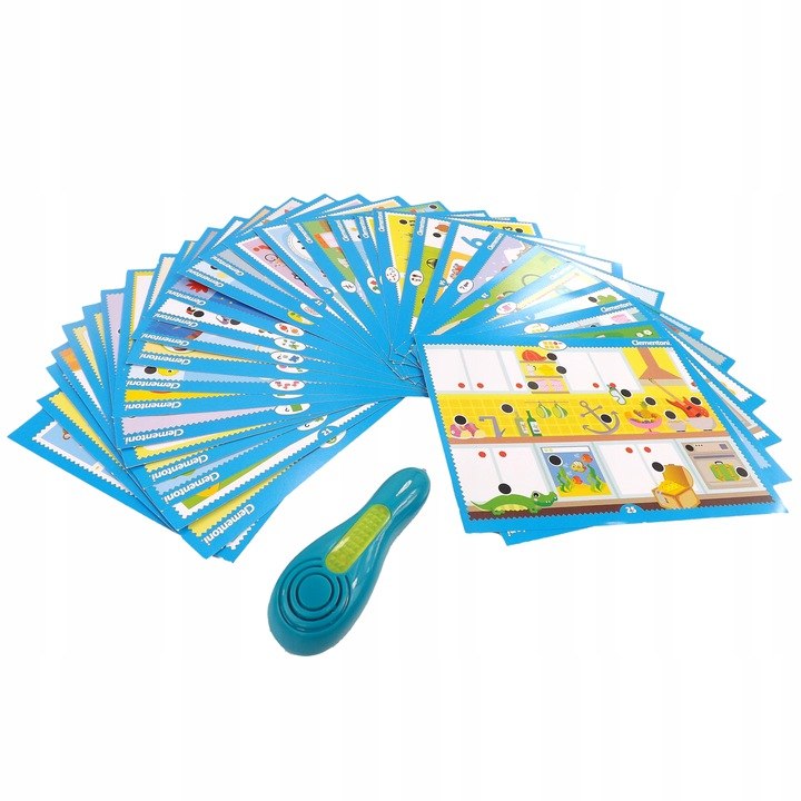 Clementoni Mówiące pióro 500 pytań przedszkolaka Bohater brak