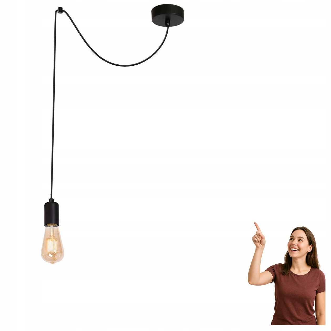 Závěsná lampa bodový pavouk Spindel 3952 Luminex