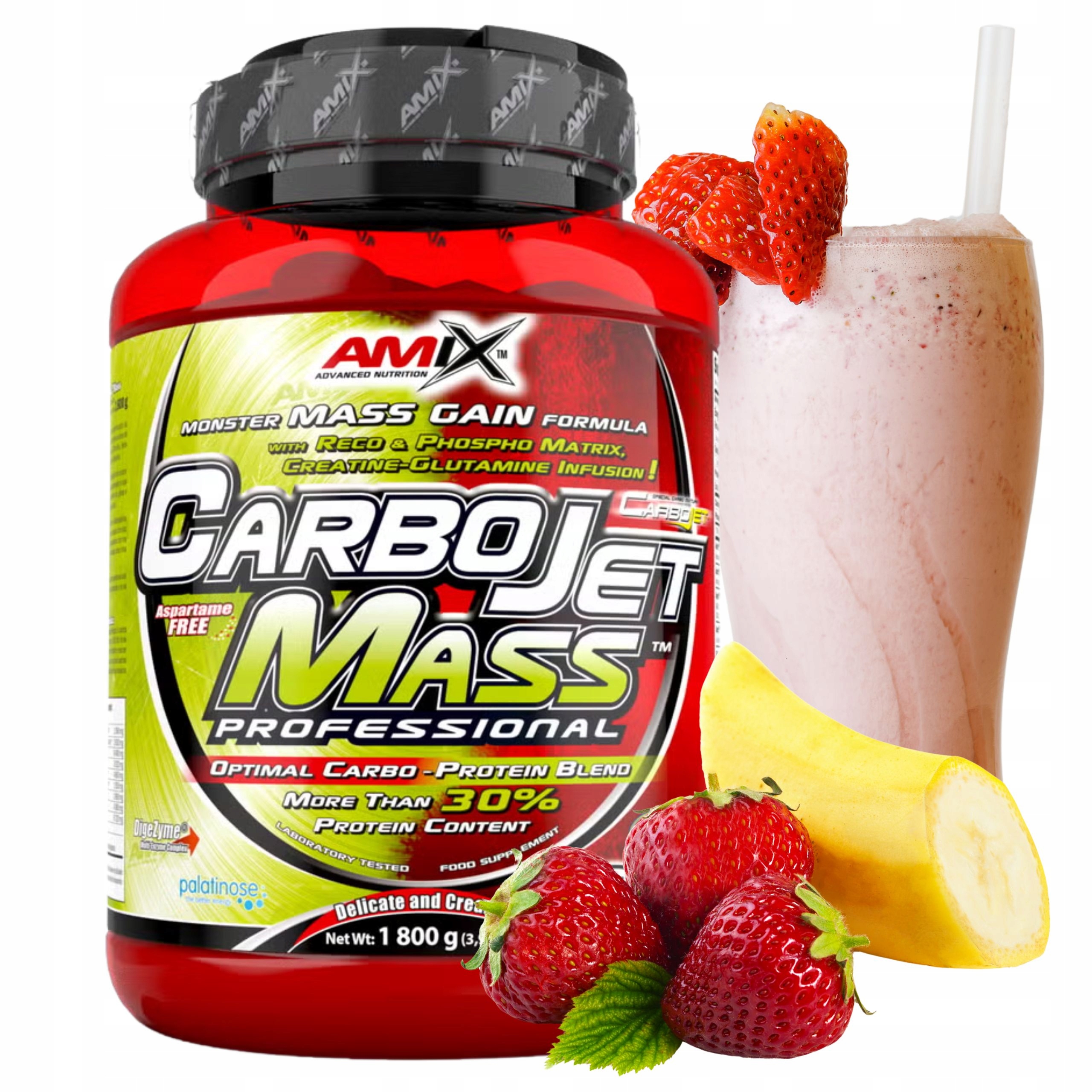 Doplněk Stravy Na Svaly Gainer Na Hmotu Bílkoviny Kreatin Sacharidy Komplexní