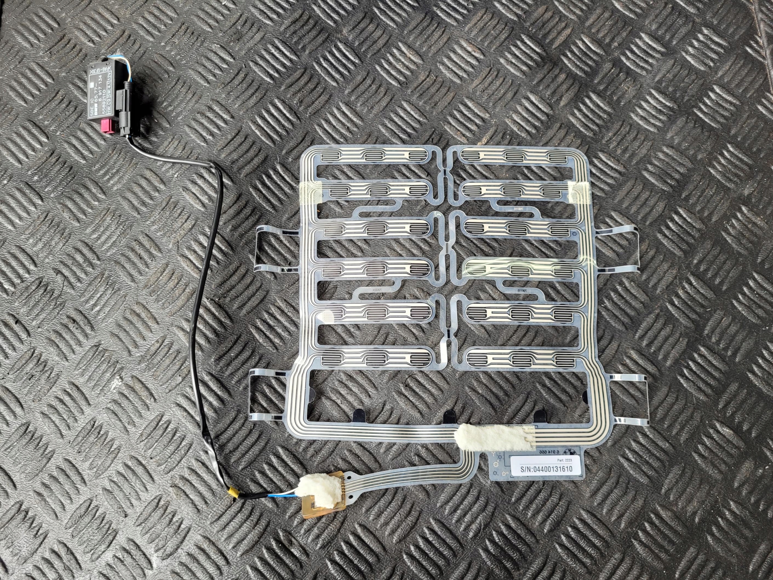 MATA Sensor ZAJETOSCI SITZ modul 6914666 BMW E65 E66 3.0 D LIFT