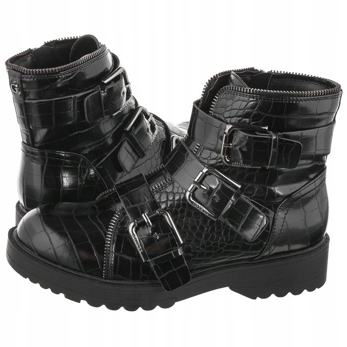 Dámské boty Kotníkové Boty Guess Wendy FL7WEN černé