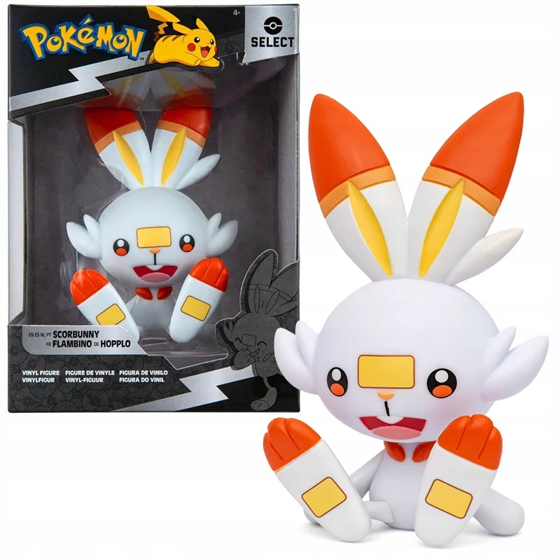 

Figurka Scorbunny Pokemon Winylowa Oryginalna