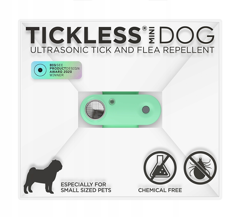 Levně Zařízení proti klíšťatům blechami pro psy koček Tickless