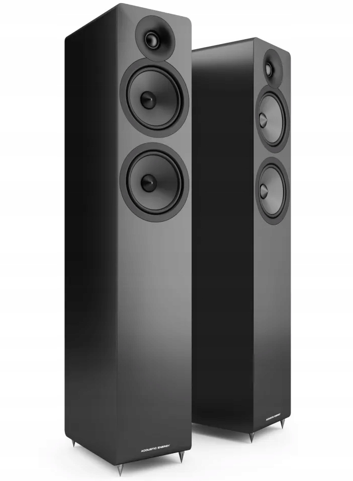 Acoustic Energy AE109² Black – Výjimečný Zvuk, Výkonné, Štíhlé Reproduktory
