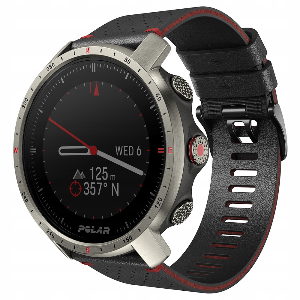 Chytré Hodinky pro muže Polar 725882058726 s šedým řemínkem