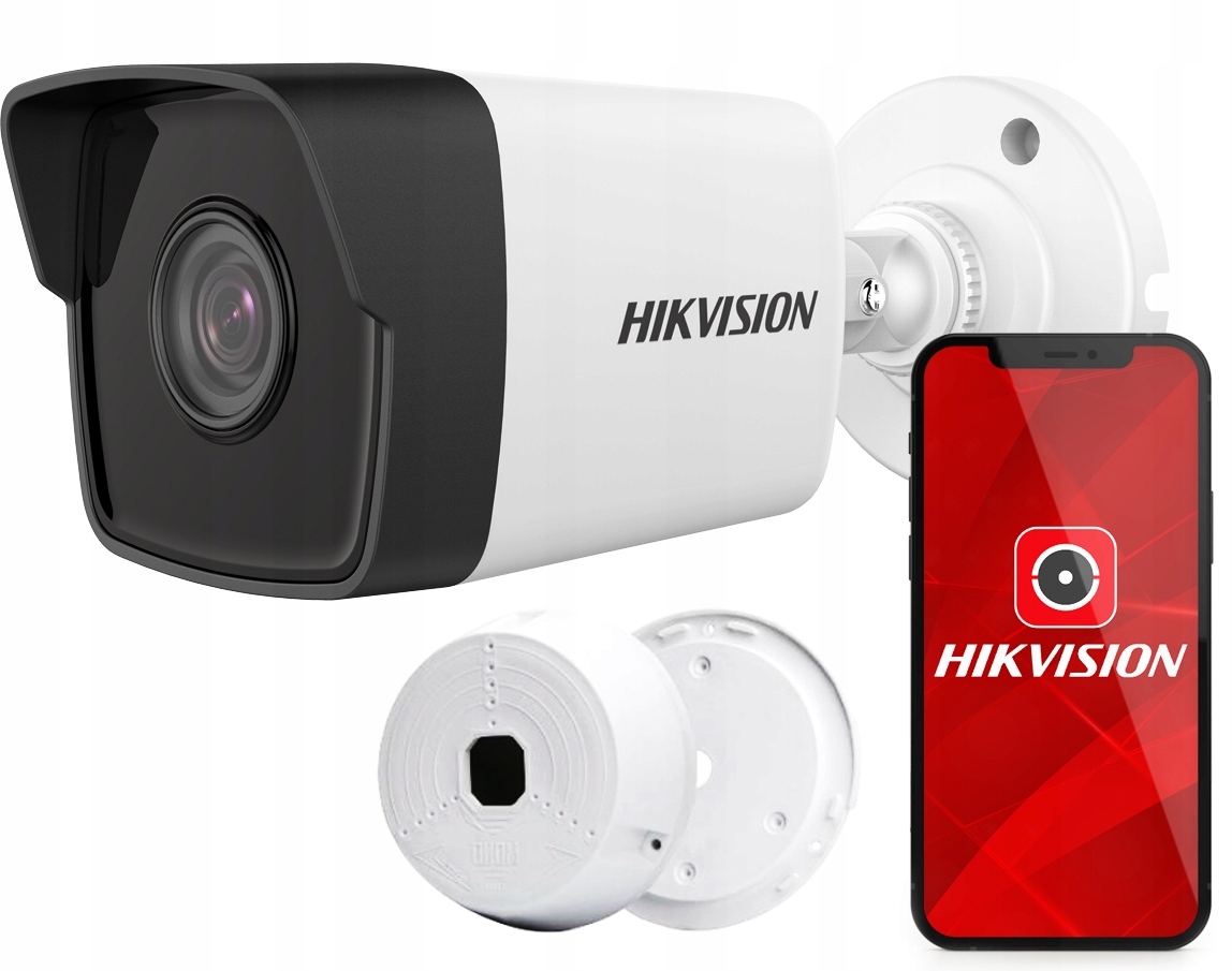 Kamera Hikvision Ip 4Mpx 2560x1440p PoE IR30m IPCAM-B4 montážny adaptér